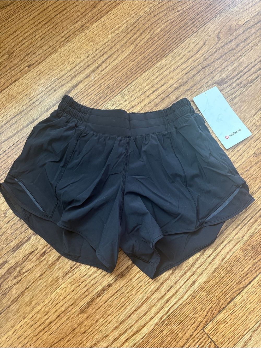 lululemon athletica 4” Black Athletic Running Shorts size 6